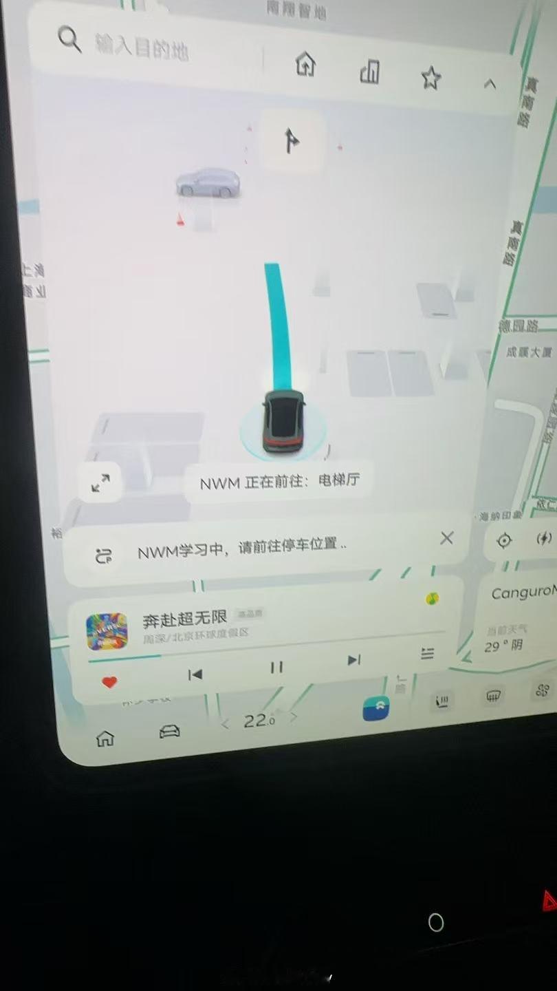 蔚来NWM的随心智行能力严重被低估，不依靠记忆，可以看懂出入口，可以找到电梯口，