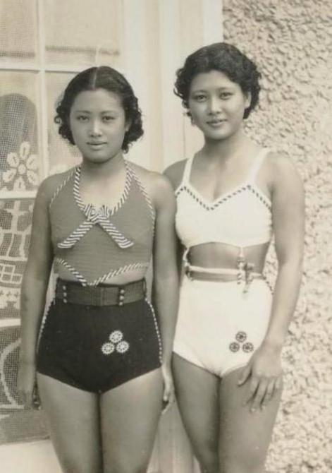 1937年，正值花样年华的"泳坛女皇"杨秀琼步入婚姻殿堂。她向丈夫提出暂缓生育的