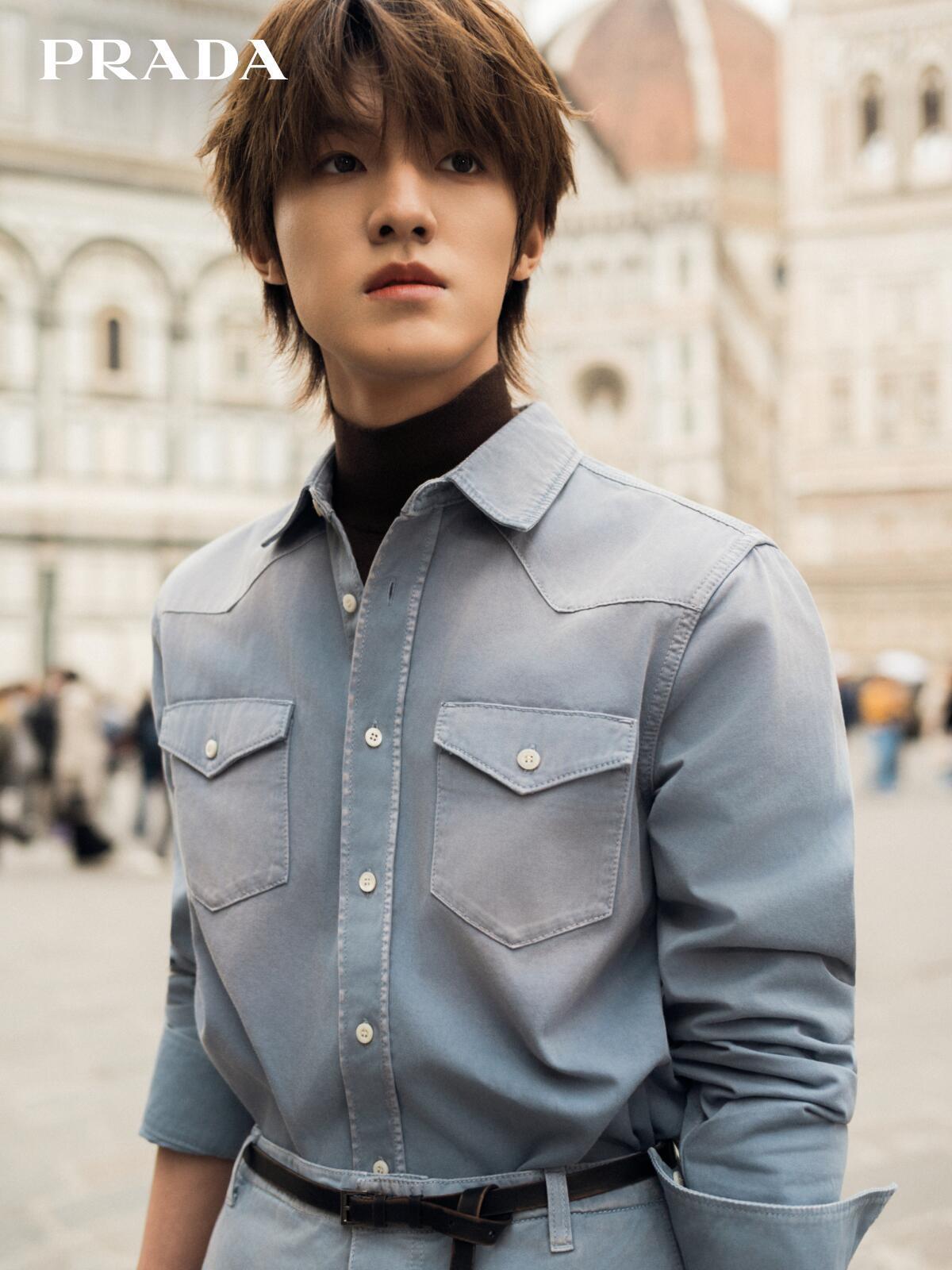 TOP 登陆少年 × PRADA  时装周米兰时装周 来自朱志鑫、张泽禹、张极、