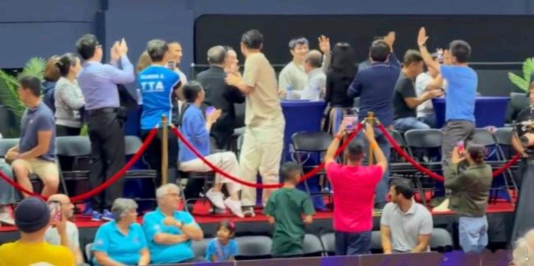 樊振东现身mltt第三赛季总决赛 樊振东现身MLTT第三赛季总决赛 以战略投资人