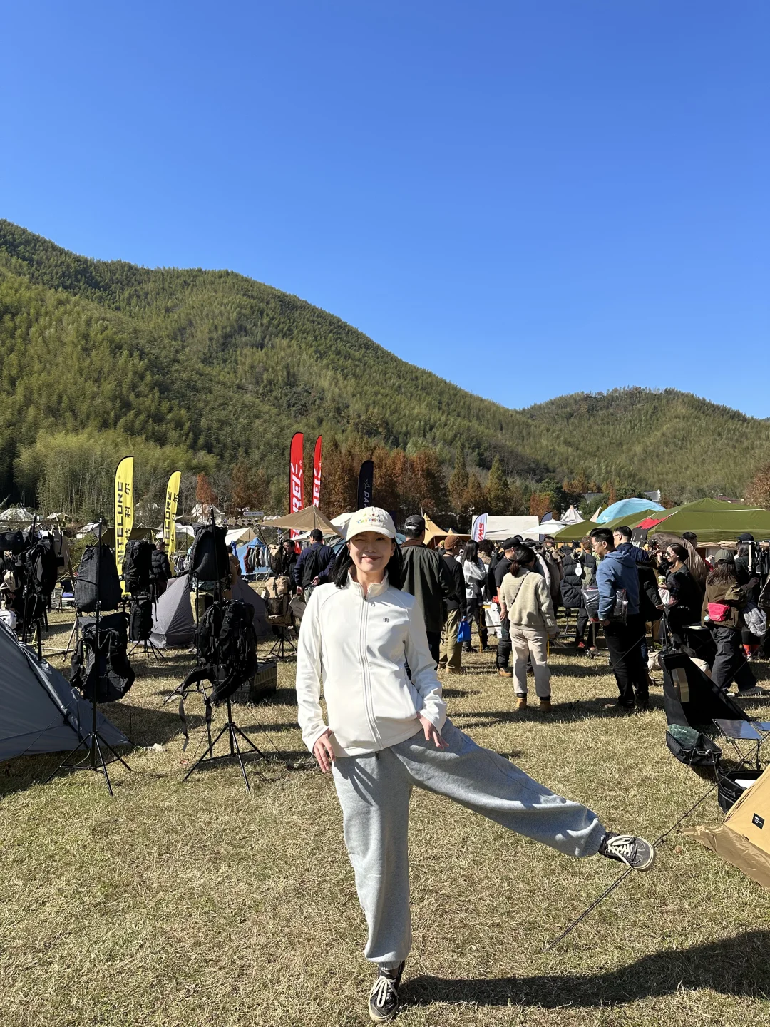 焚火大会🔥山野市集就是坠好玩的！（不容反驳