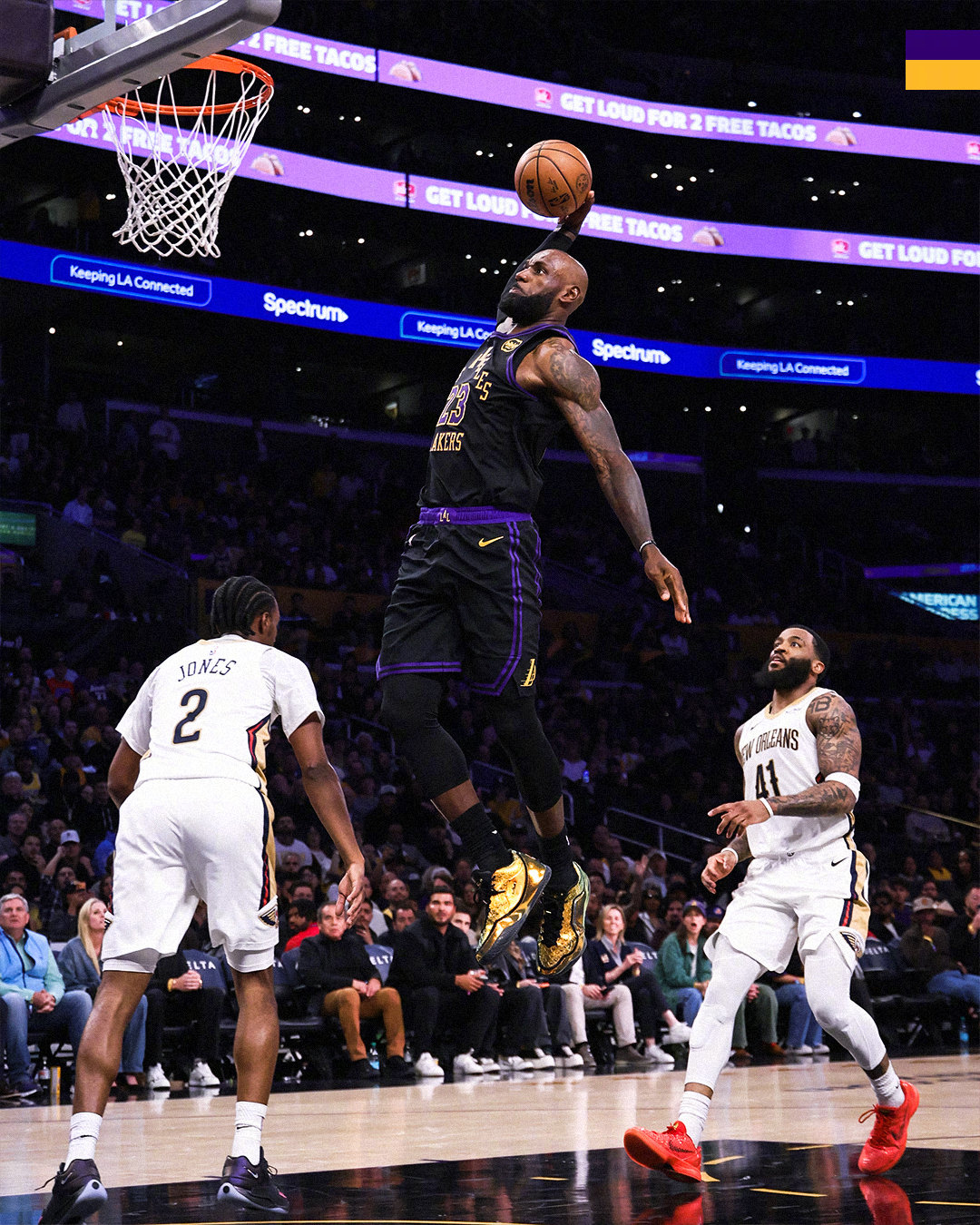 鹈鹕vs湖人 | 第三节🔚湖人7️⃣6️⃣ - 7️⃣8️⃣鹈鹕控制失误，拼最