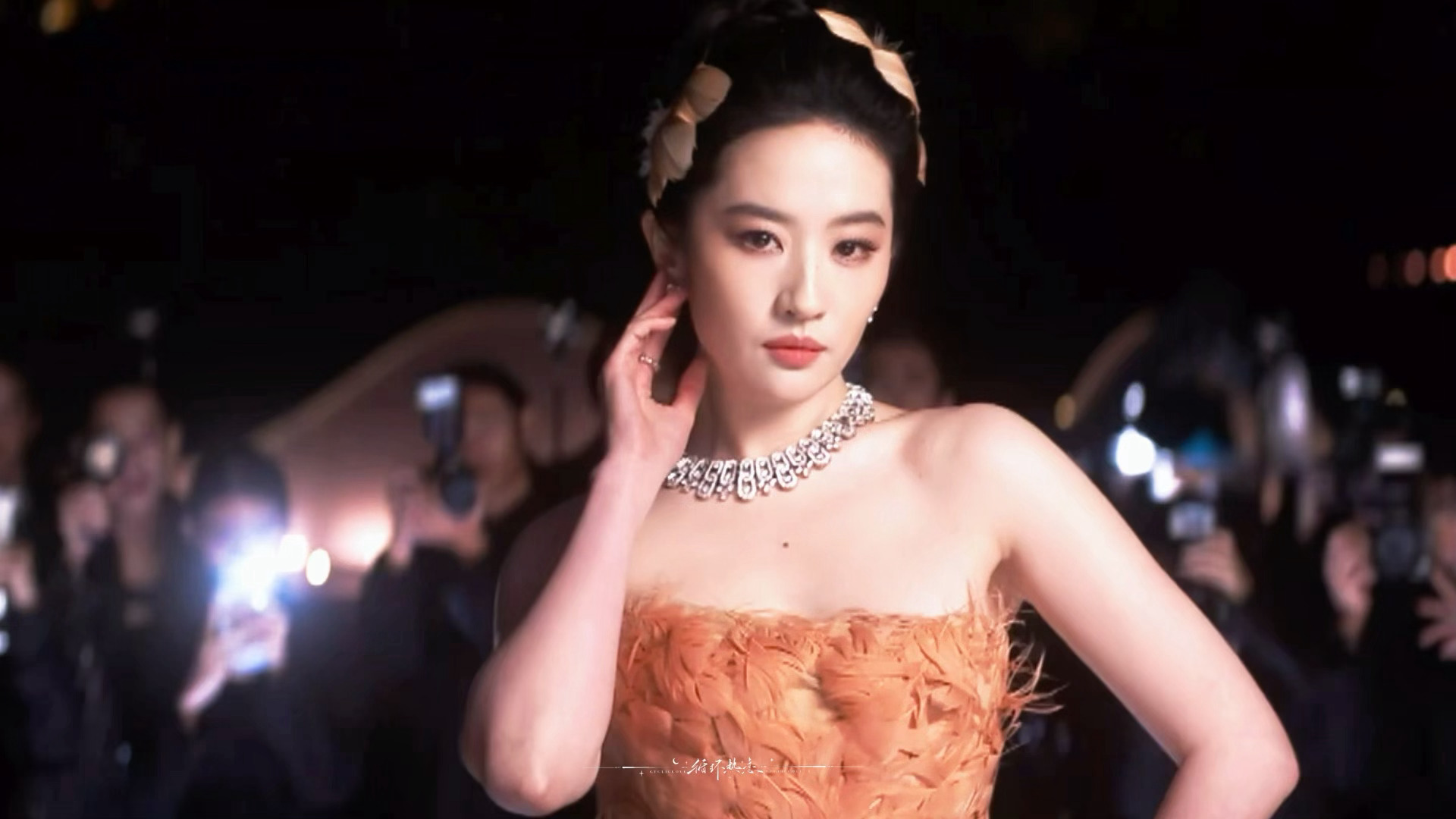 天仙美晕了！！刘亦菲 凤凰神女 刘亦菲vogue大发仙威 vogue红毯 ​​​
