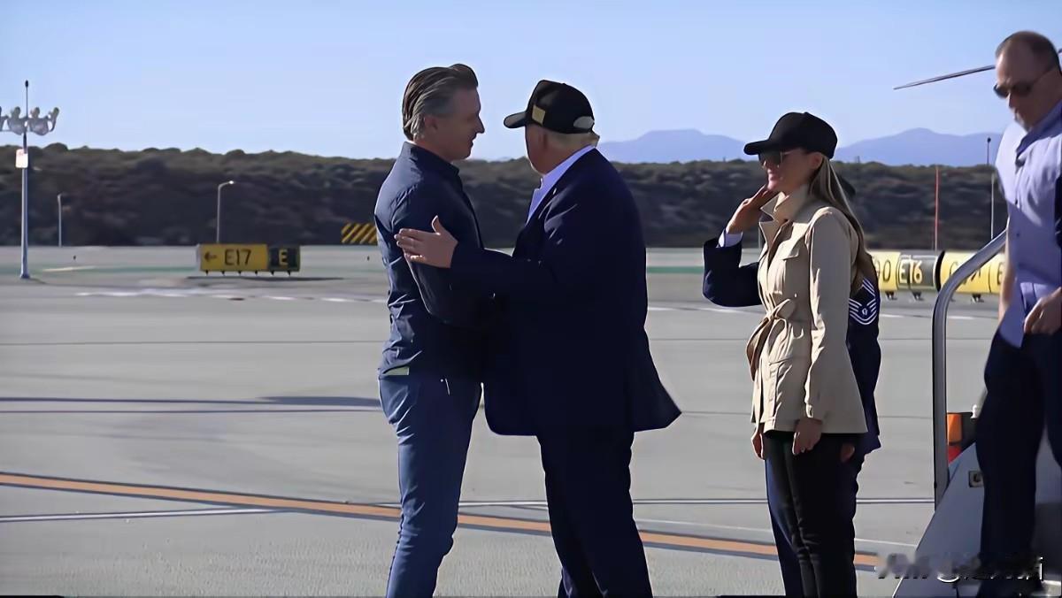 纵观特朗普两个任期，对华态度相对友好、理性的加州州长纽森一直在不遗余力地与他唱反