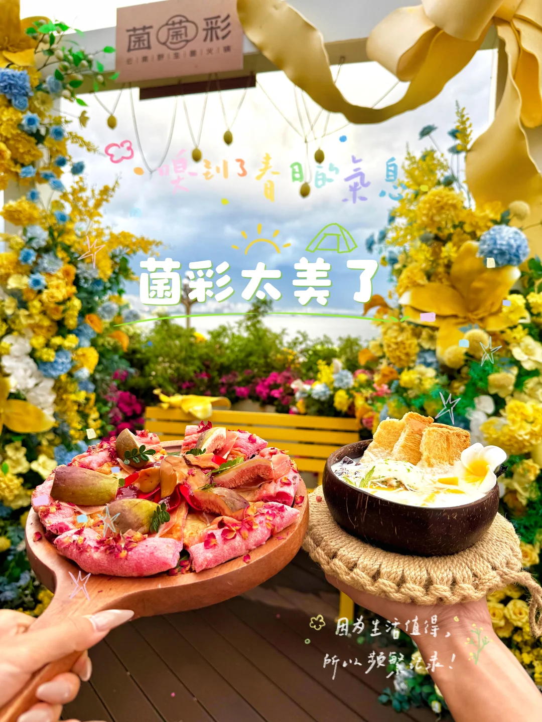 天呐，菌彩火锅太美了，我都落泪了😭✨