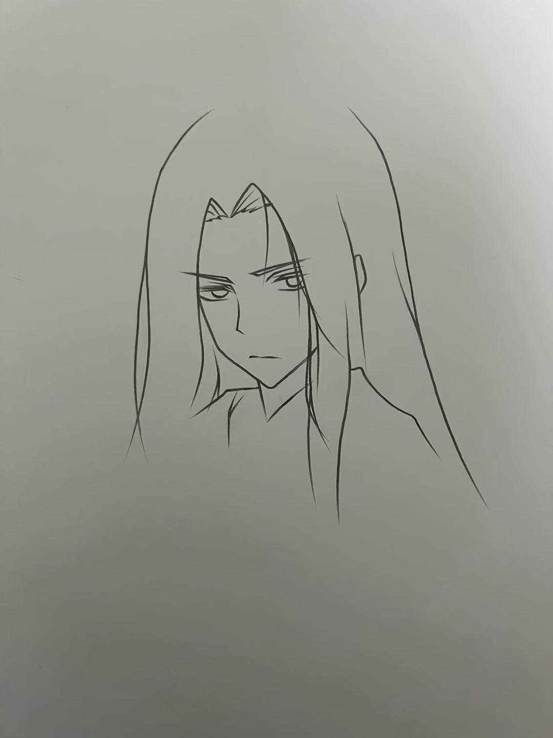 年少时，春风得意马蹄疾，不信人间有别离。    绘画工具：威思立一代