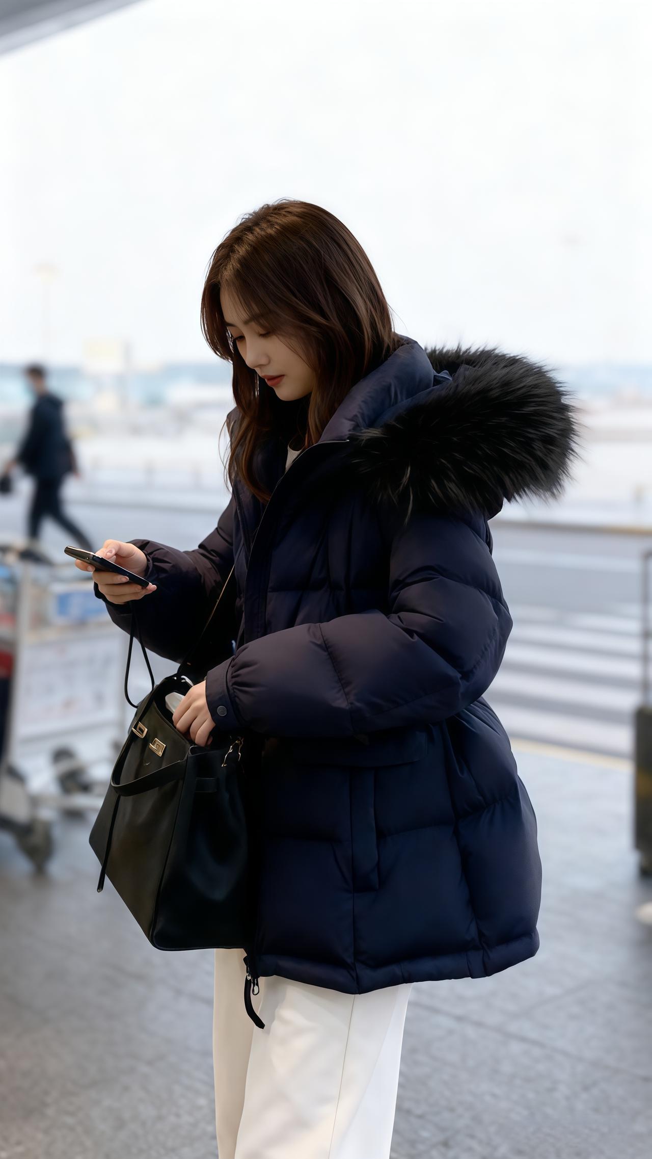 穿搭韩系穿搭羽绒服短款羽绒服冬季穿搭