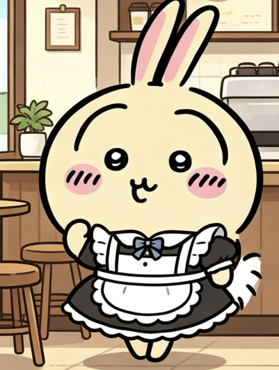吉伊卡哇灵感共创夏日企画吉伊卡哇小分队女仆打工记☕ 咖啡店限定小可爱上线萌到没边