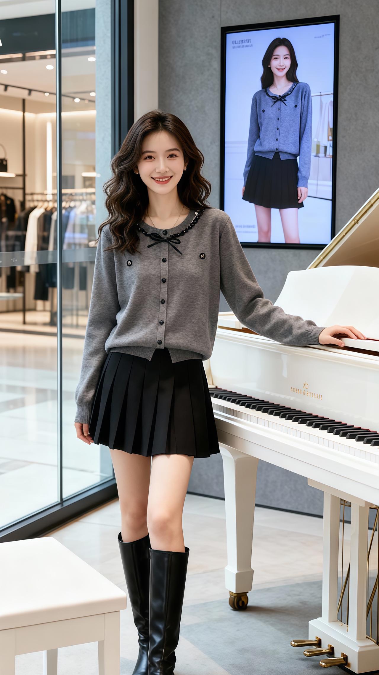 气质优雅 洋气减龄 谁穿谁好看 面料柔软舒适 气质这一块拿捏死死的