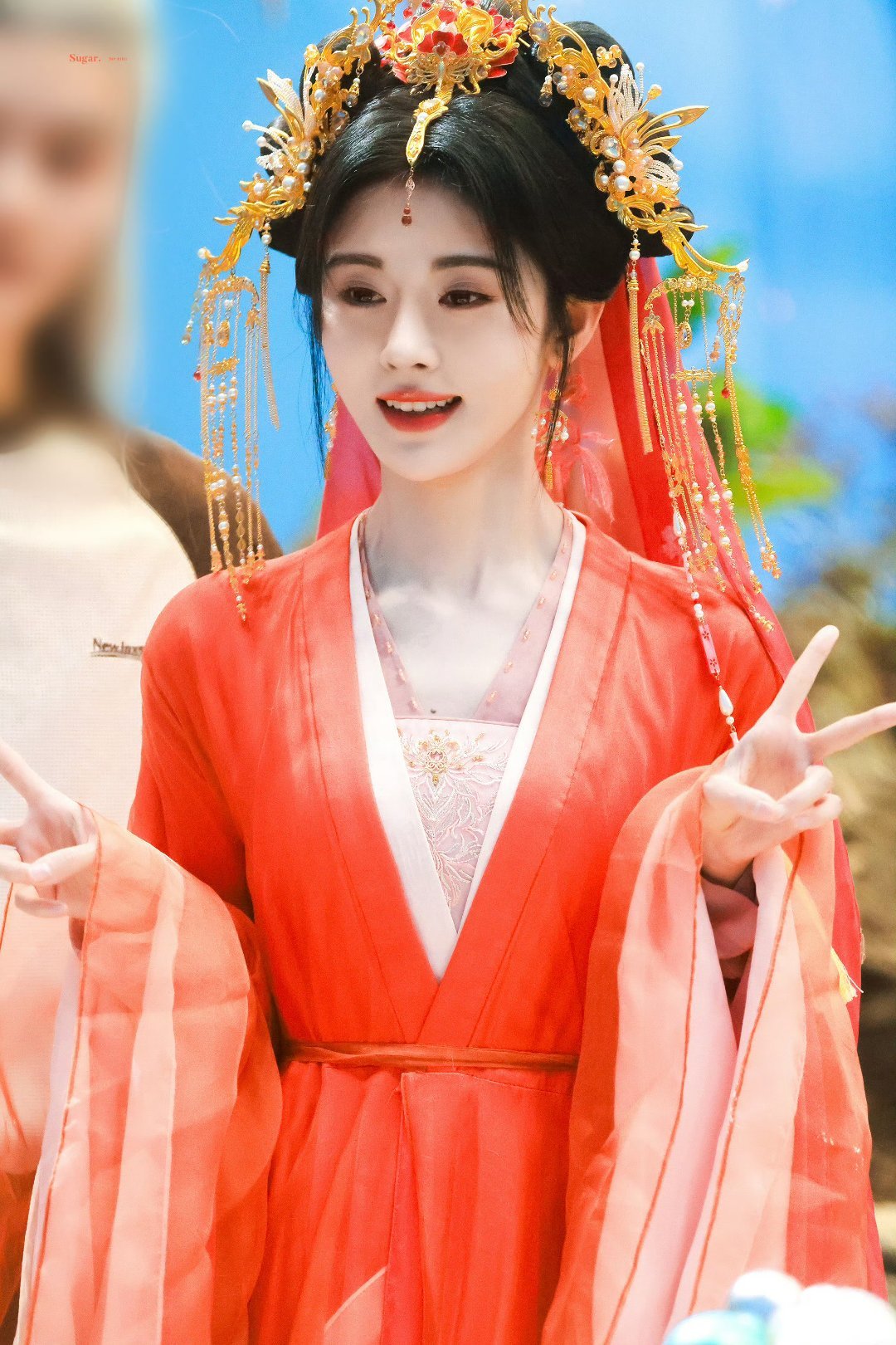 要和姜黎非见面了鞠婧祎姜黎非