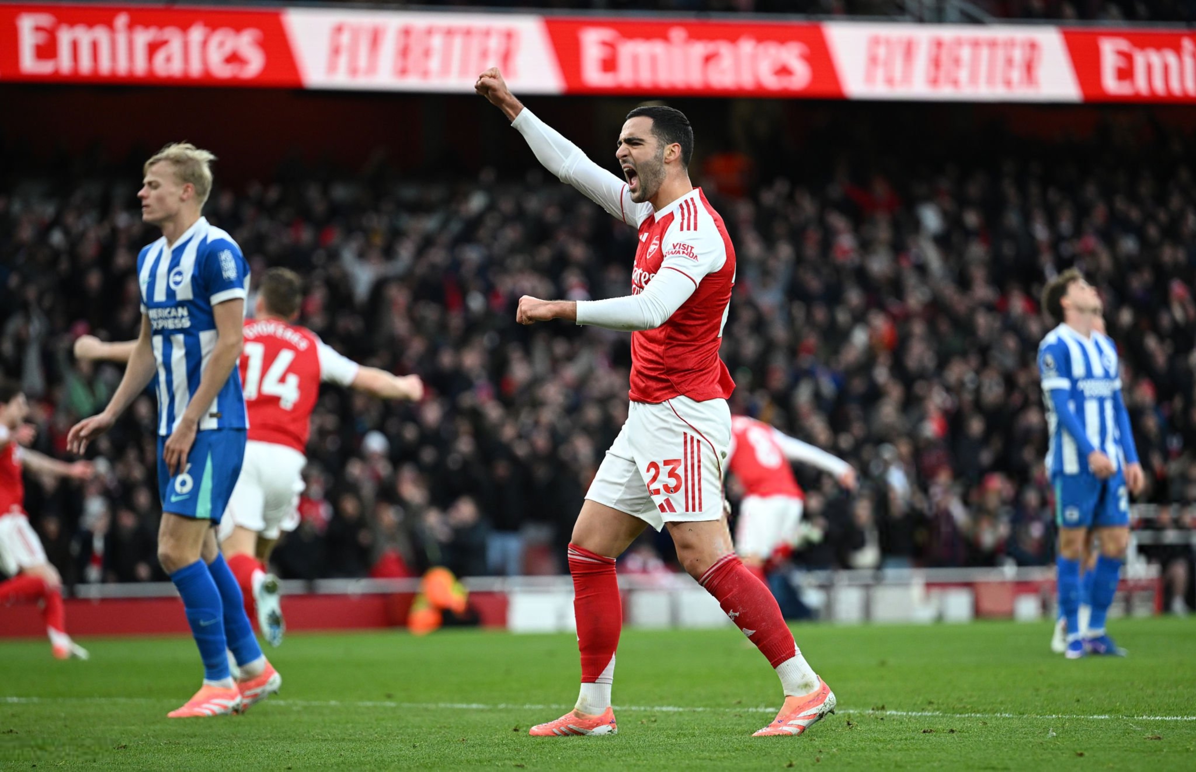 组图：阿森纳2比1布莱顿。阿森纳vs布莱顿