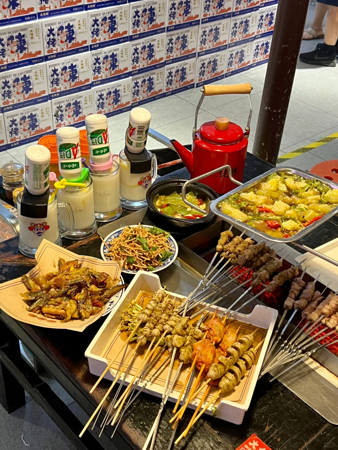 徐州这种本地人爱的烧烤店真的太香了！