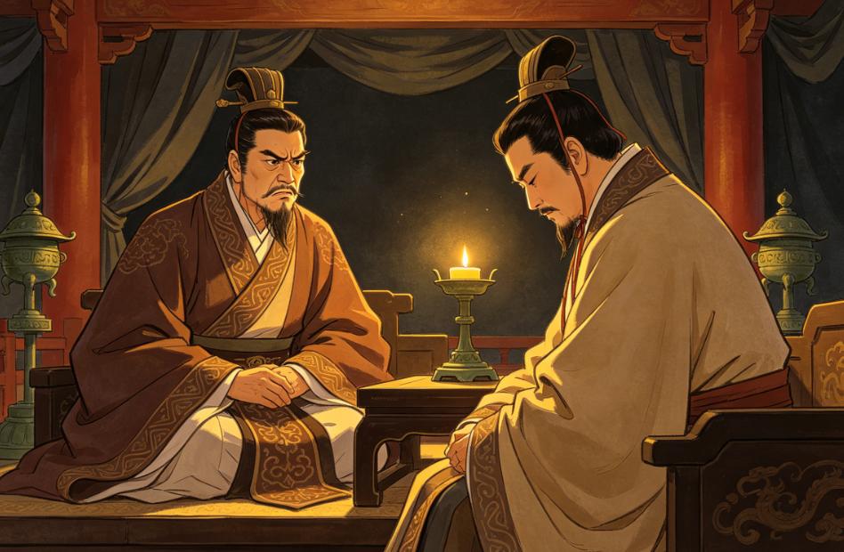 《汉书》有这么一段父子对话。

汉宣帝刘询是从监狱里头出来的皇帝。武帝晚年那场巫