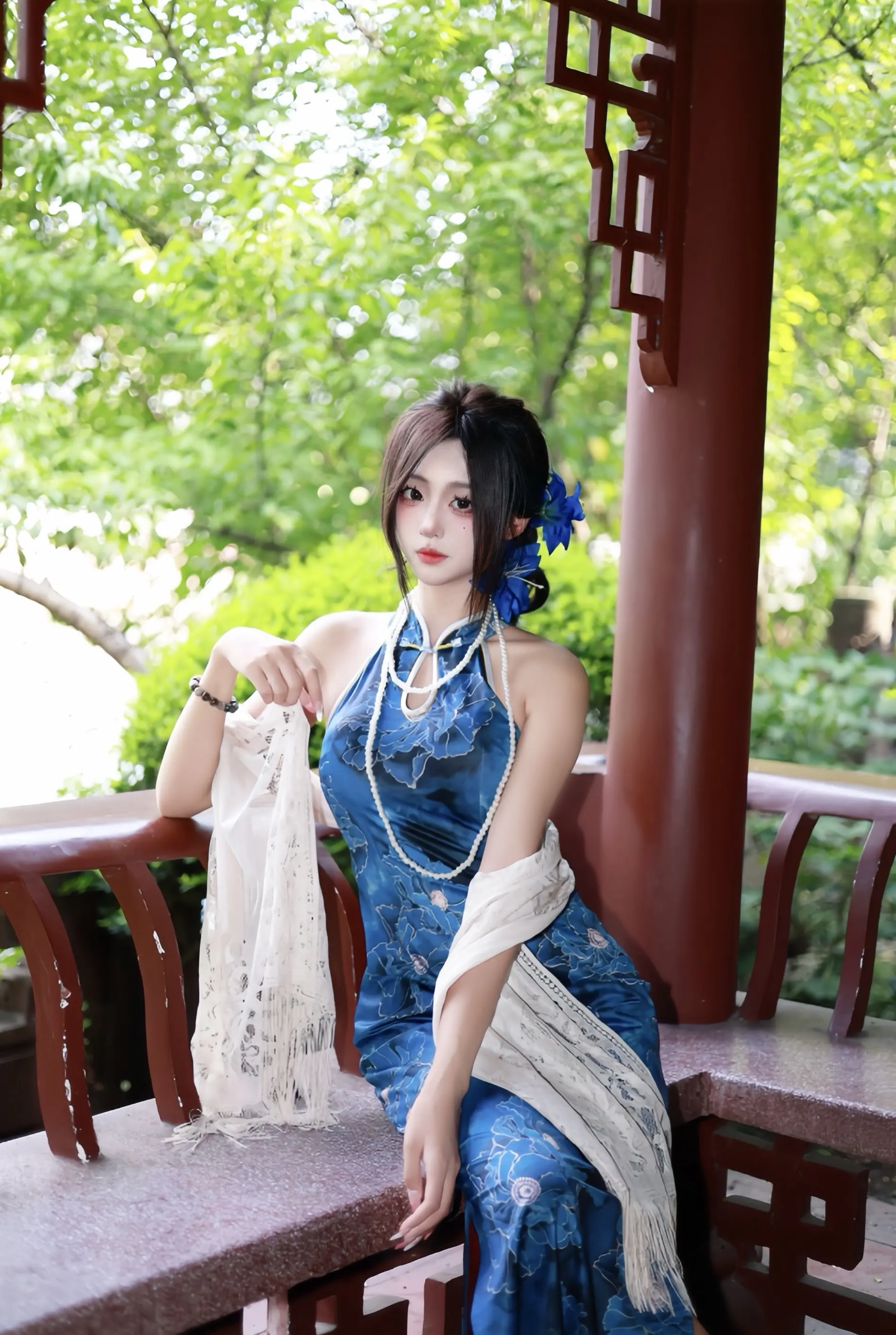 庭中三千梨花树