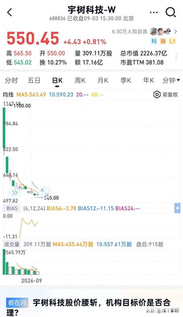 宇树科技11个交易日就腰斩，科创板不坑穷人？最终买单的是谁？