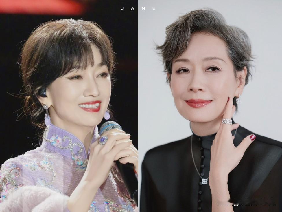 71岁的赵雅芝
62岁的叶童
仔细去查一下她俩
真的是做什么事都做的完美，左边穿