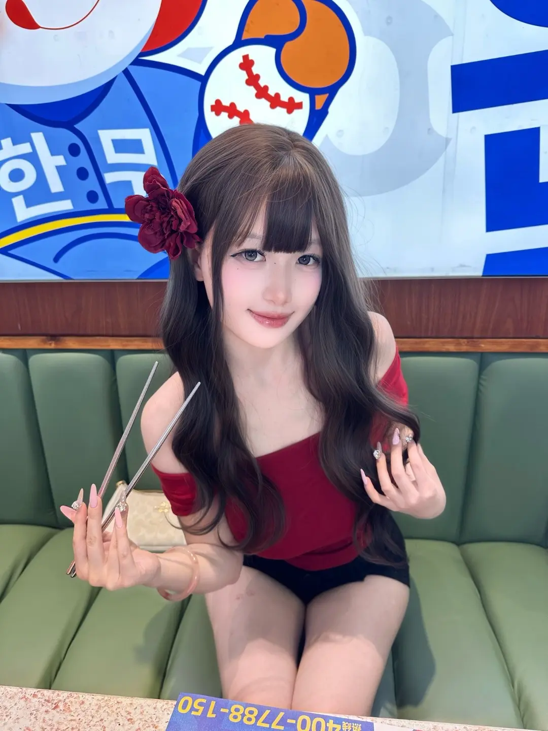 老婆你宝宝好多 我被挤来挤去的好委屈尹珍珠烤肉尹珍珠新品