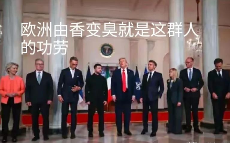 文明棍变成搅屎棍，欧洲由香变臭的根源在于现在这一批无脑的政治人物。欧洲的泛自由化