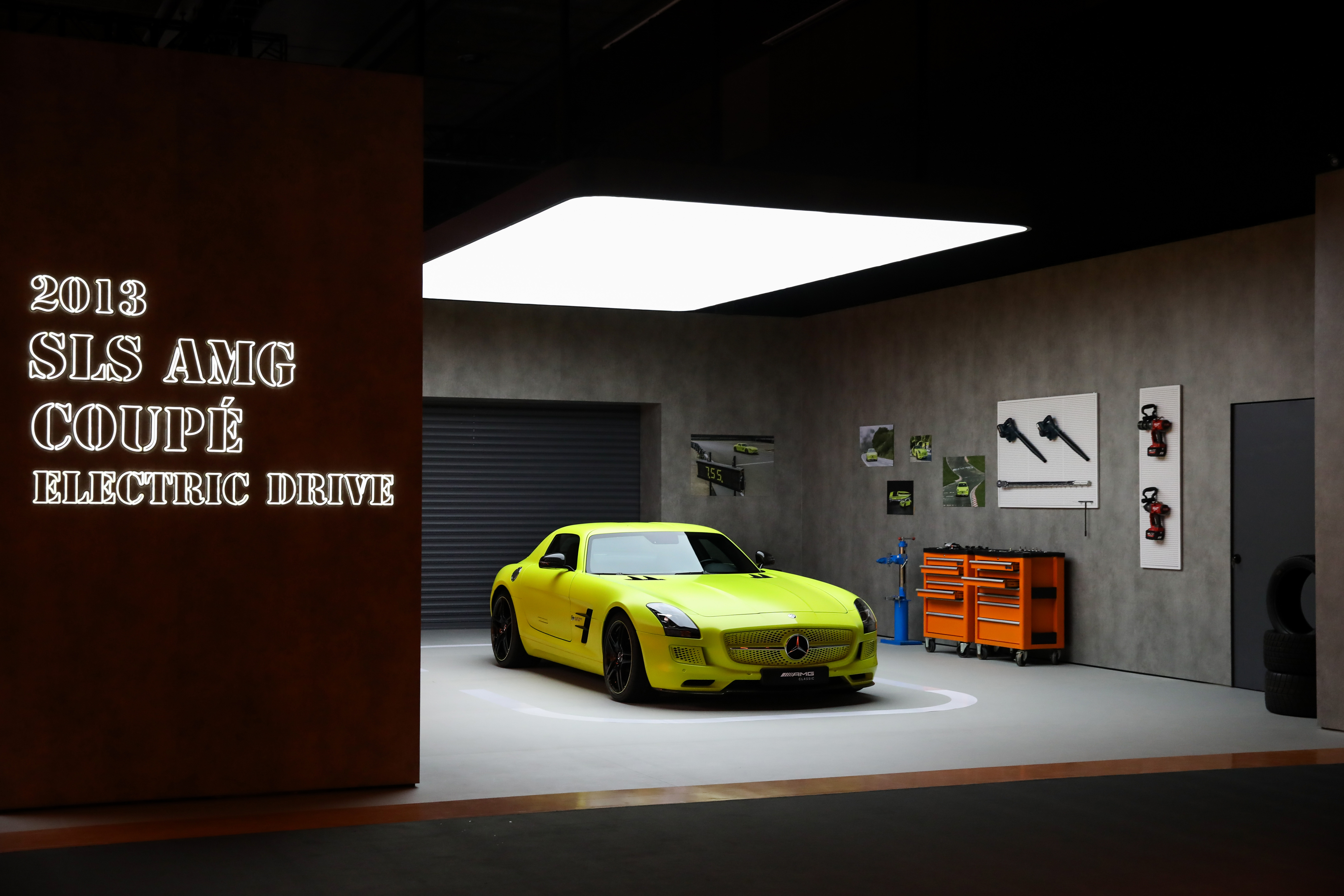 2013 SLS AMG Coupe Electric Drive奔驰首款电动超