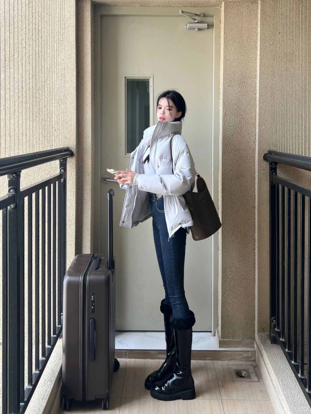 冬季显瘦组！就这样穿！