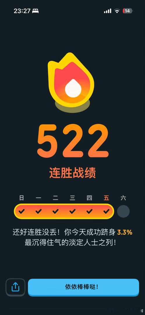依依棒棒哒🎉多邻国打卡522天 