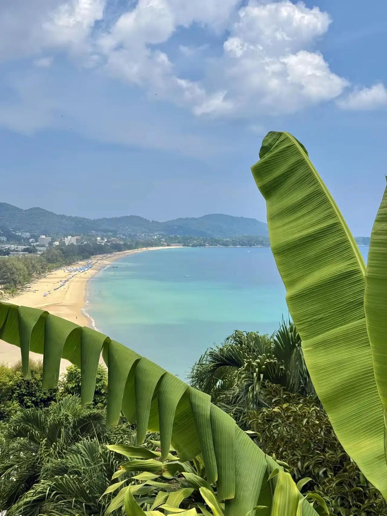 热带天堂，碧海蓝天，沙滩椰林，度假胜地！🌴🏖️🌊