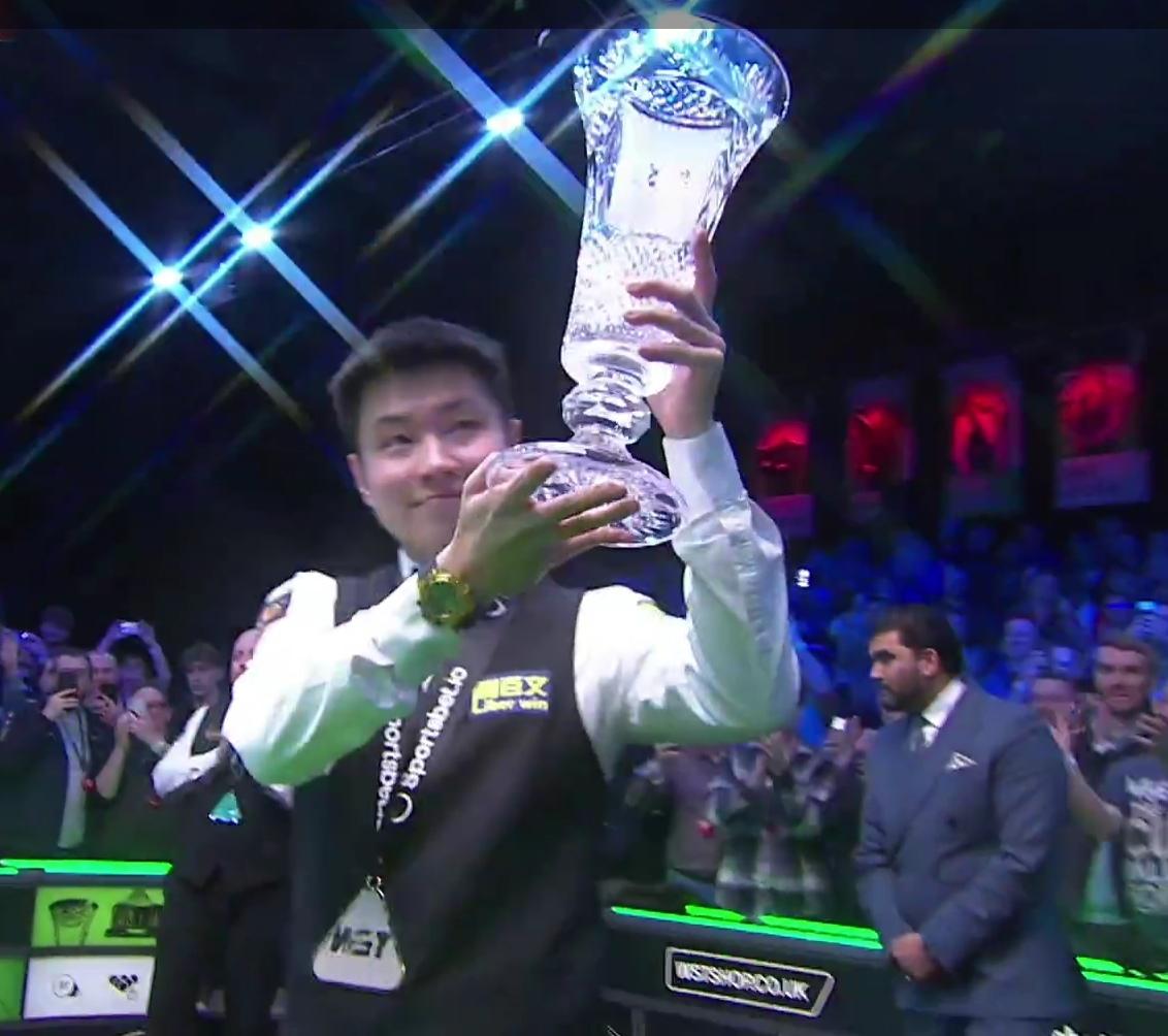 2026年球员锦标赛赵心童夺冠！喜提16万英镑奖金最终比赛结果荟萃！
​
​  