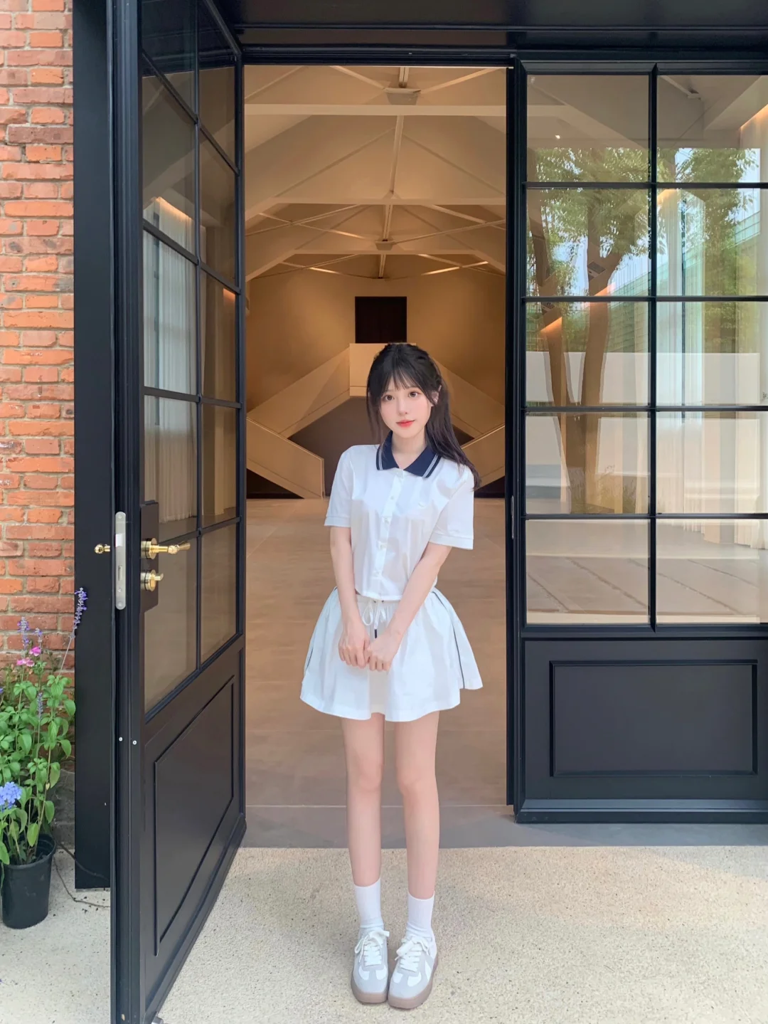 高马尾好有青春感！