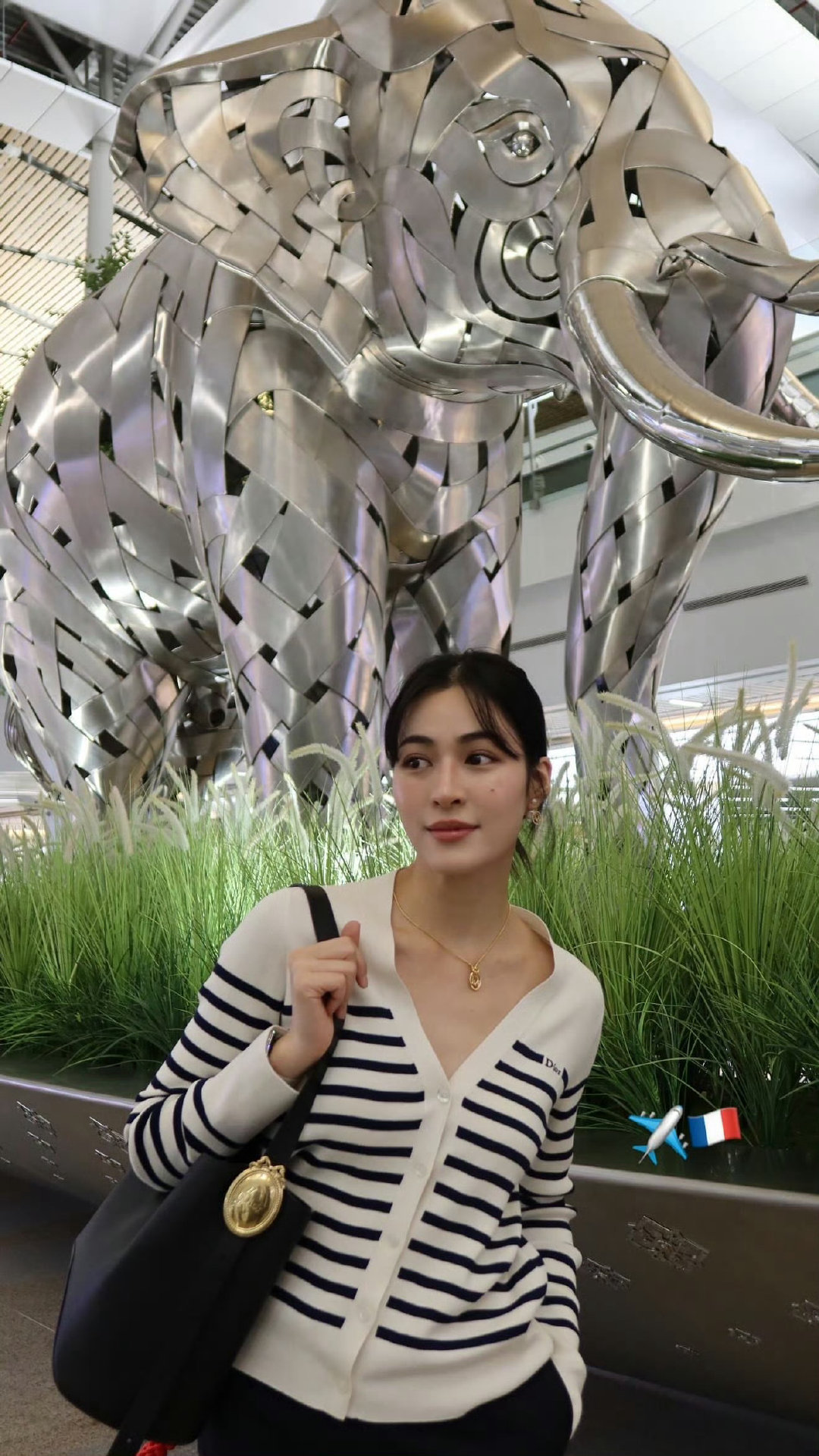 邝玲玲 × Dior 迪奥品牌大使、香氛大使出发 Dior Beauty 法国活