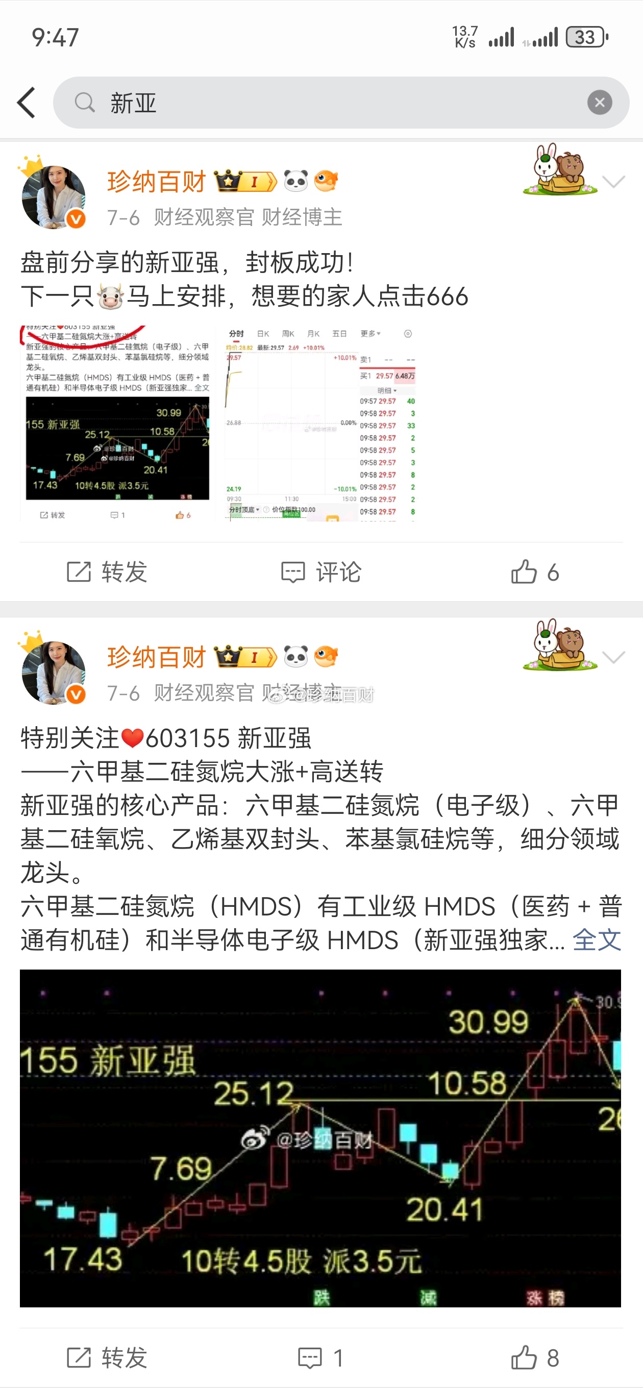7/6重点分享的新亚强，稳稳封板恭喜🎉在车上的姐妹👭 