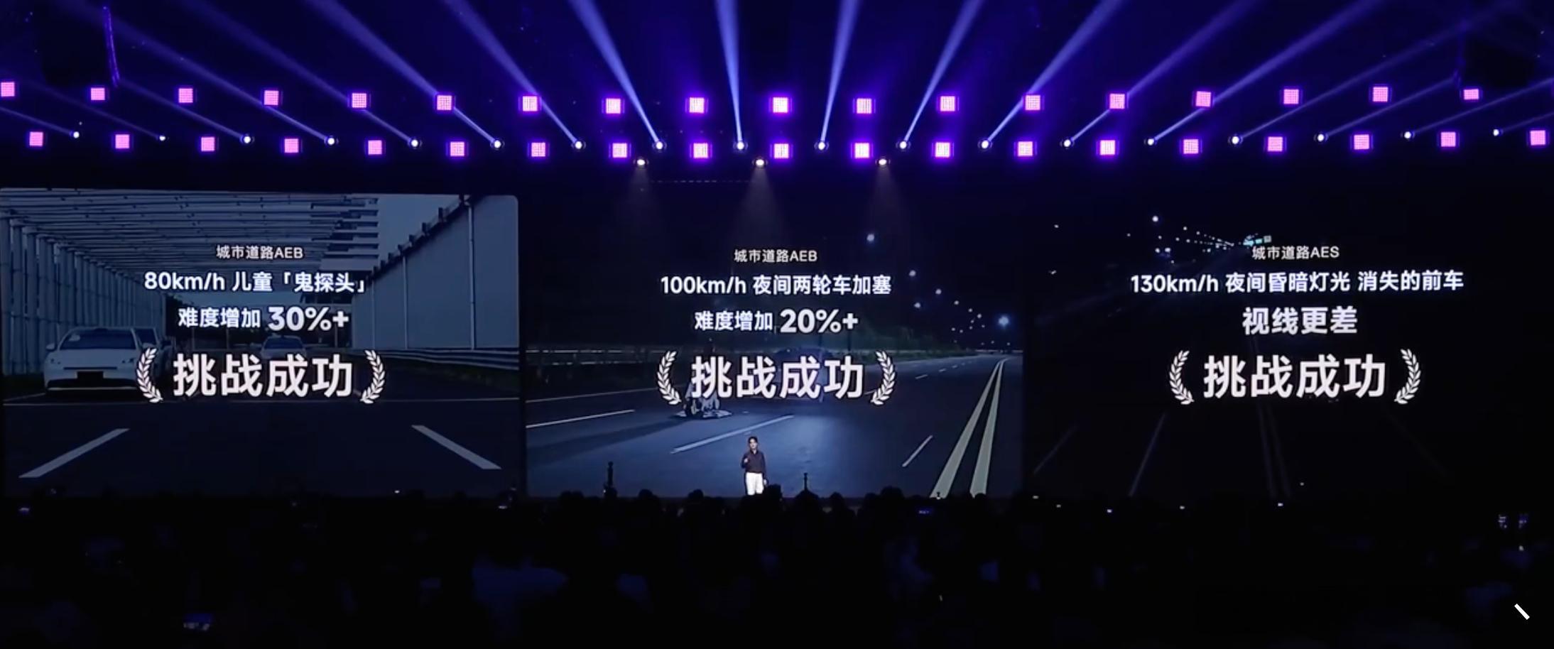 80km/h 儿童鬼探头、100km/h 夜间两轮车加塞、130km/h 暗光消