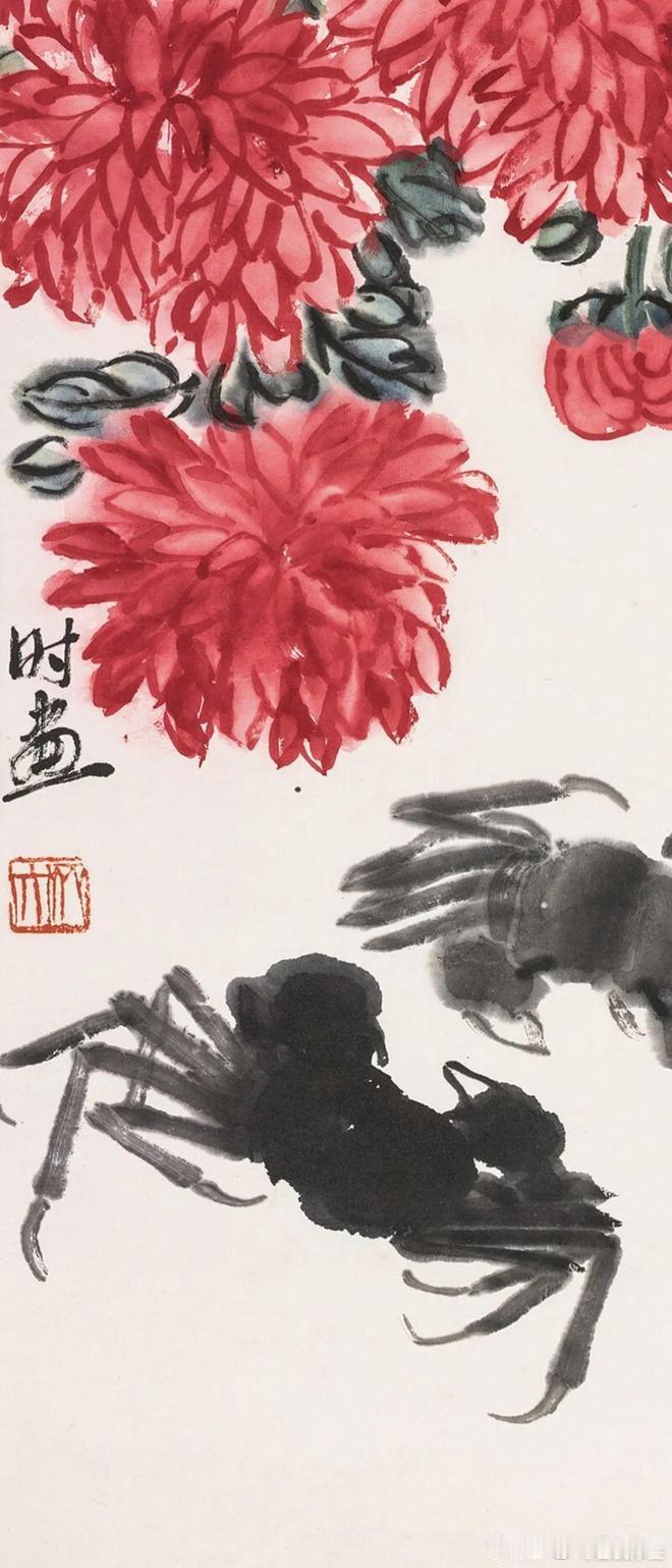 啖蟹小札秋深霜重，忽得吴中故人双筐远寄。解绳视之，青壳白腹，金爪戟张，犹带阳澄水