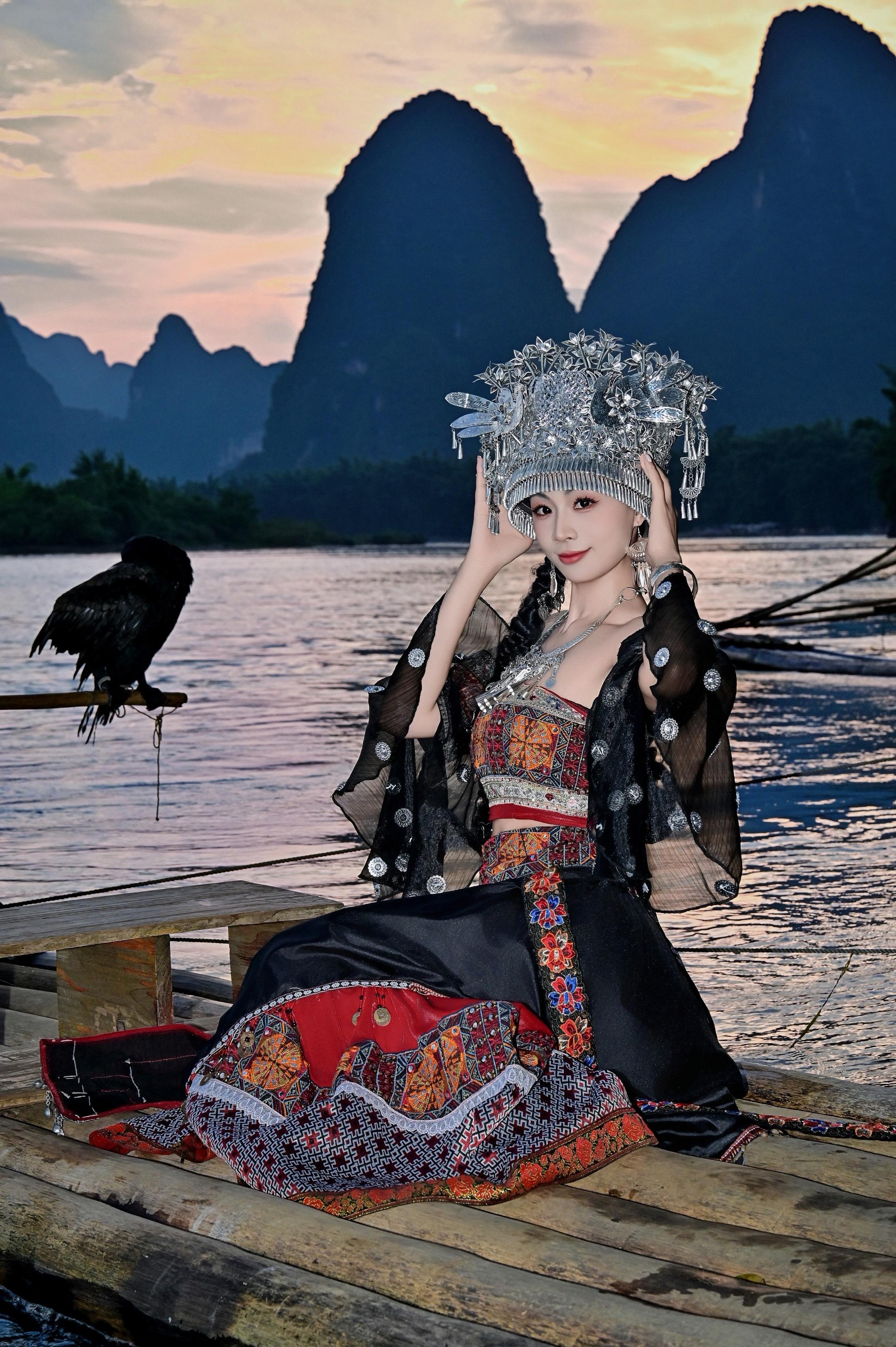 苗族姑娘 桂林