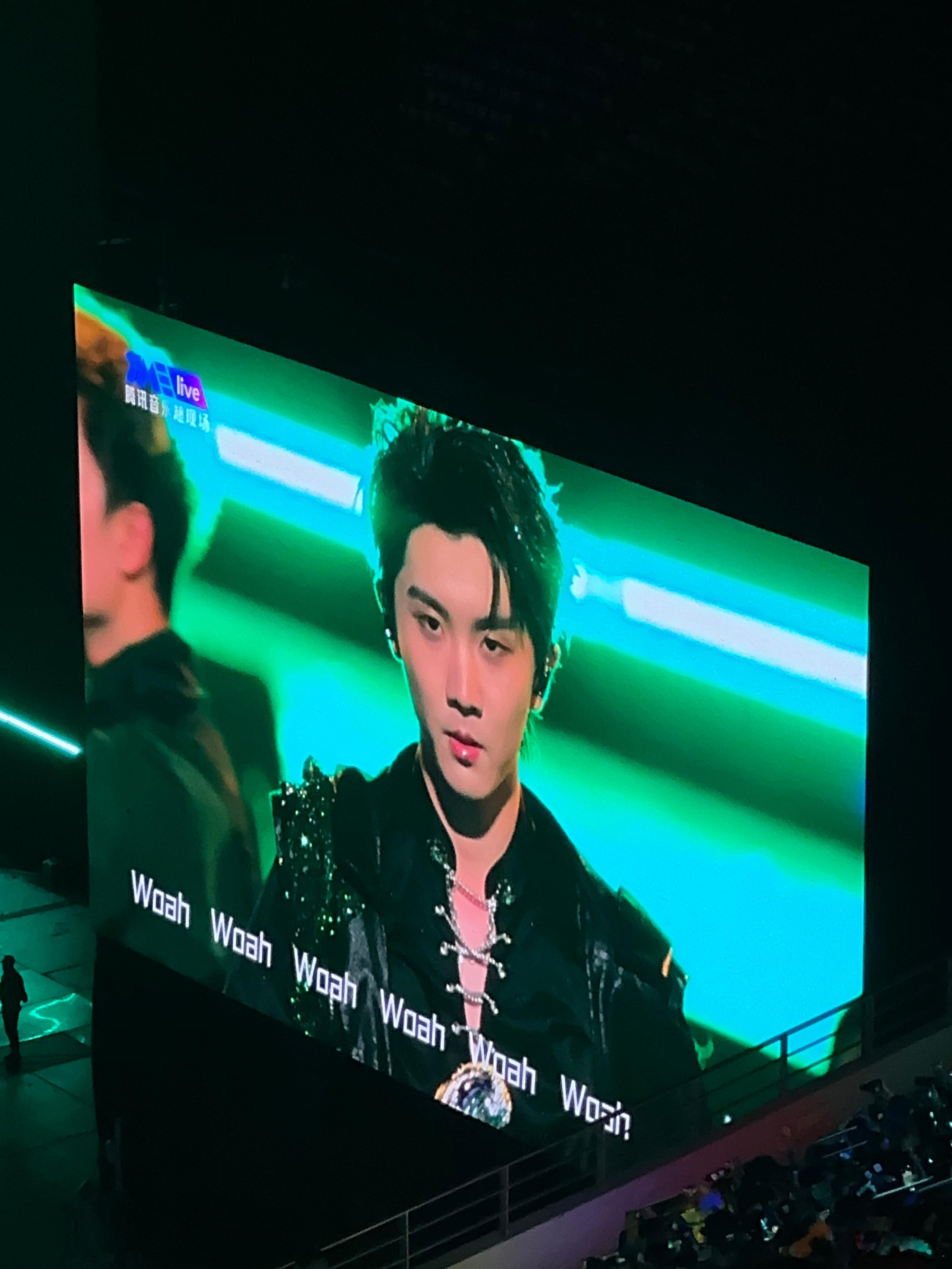 投投马嘉祺solo大屏！时代少年团海口演唱会时代少年团大屏的神 ​​​