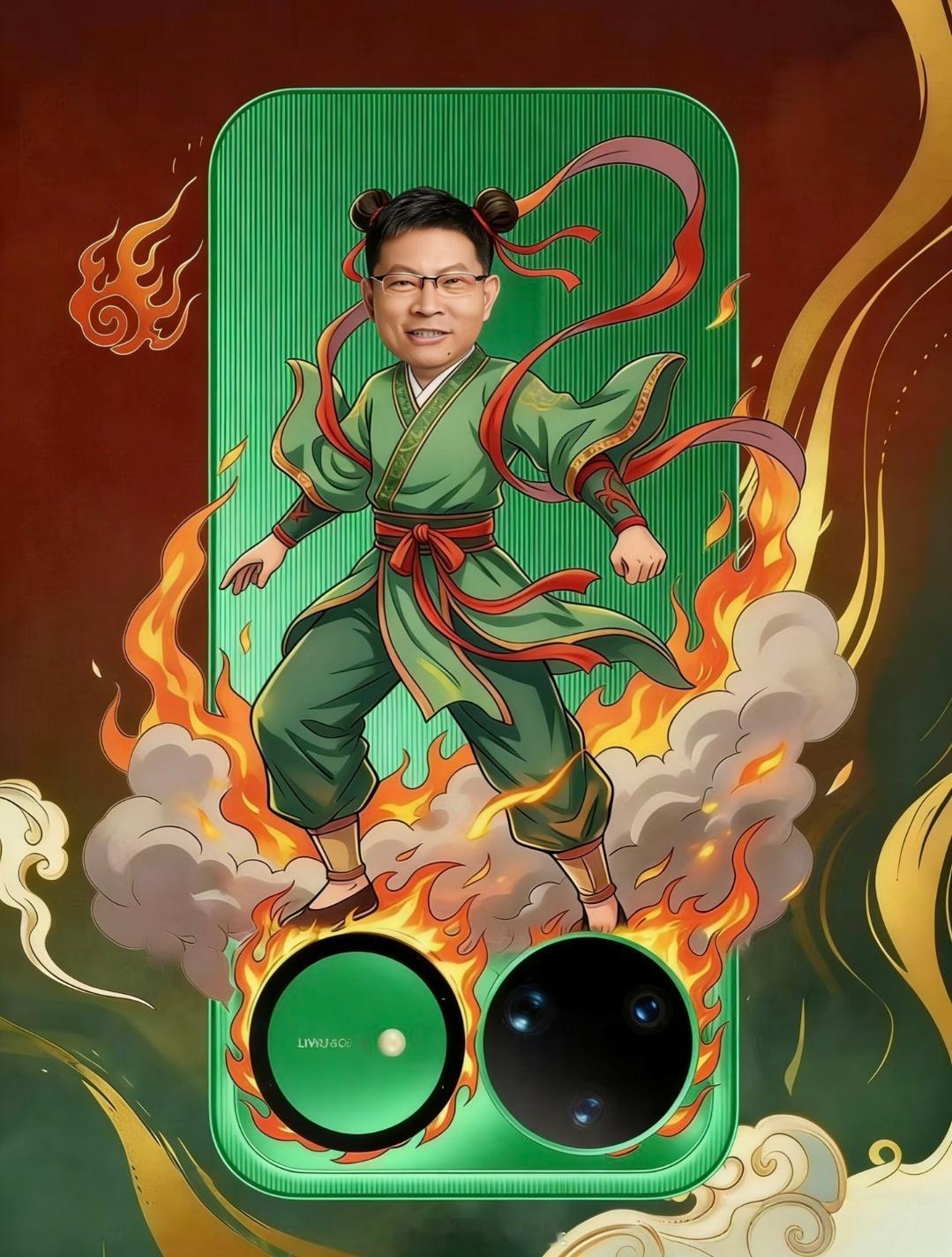 目前来看，小米手机上的雷军壁纸更好玩、易操作，余承东这个风火轮造型也很酷，能否落