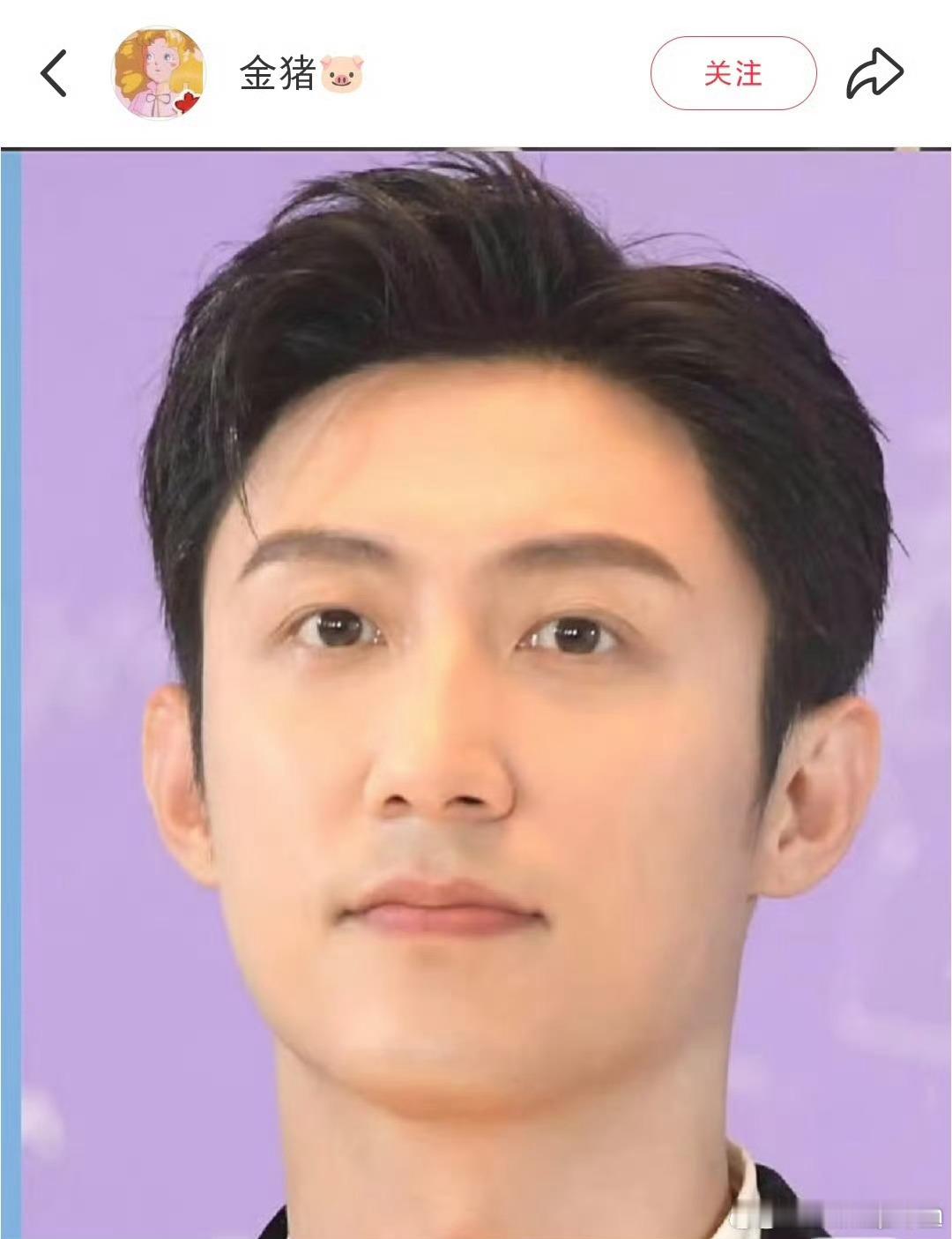 黄景瑜长得好像胡图图的爸爸救命！终于有人说黄景瑜像胡英俊了！从头型到神态完美复刻