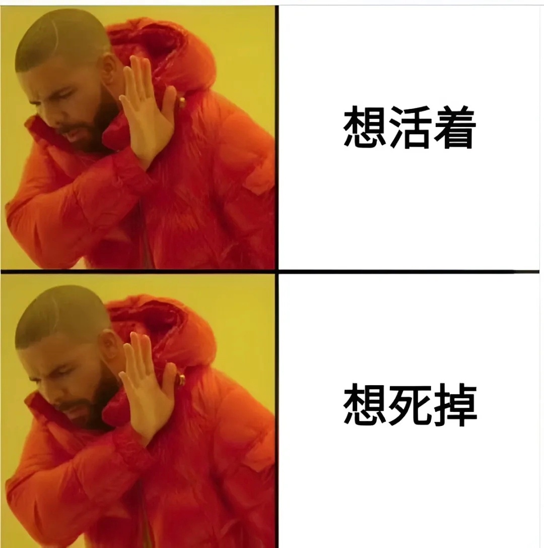我想结束的是痛苦，不是生命!memes春风里派对