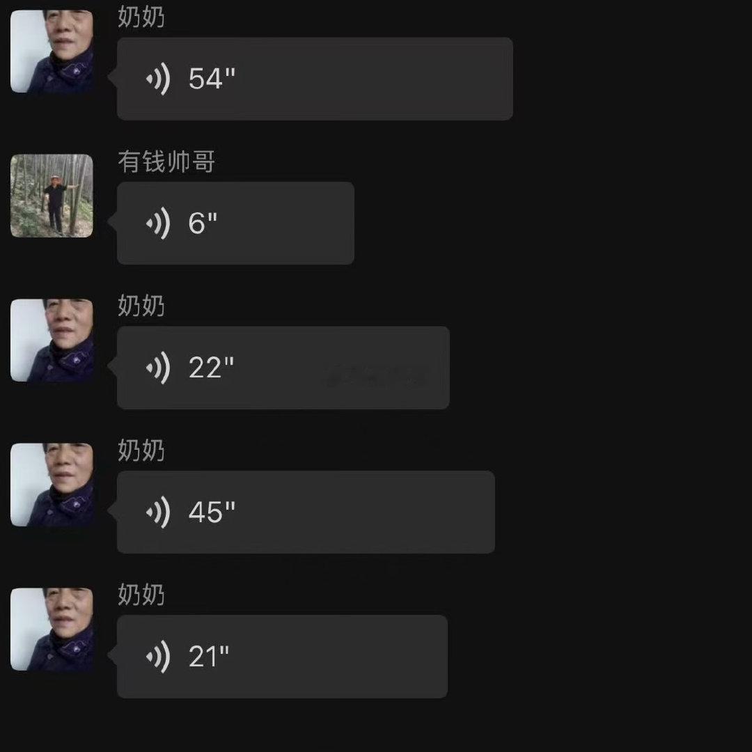 最让我不能接受的是我奶奶的死亡 那一天他白天还在群里面跟我们聊天 然后下午还跑到