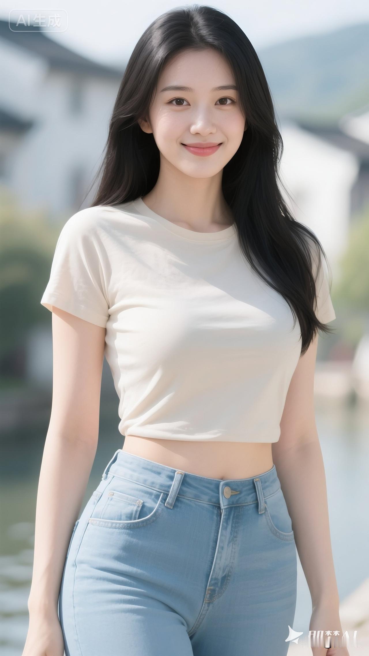 《做自己的光》治愈图风景分享 
唯有松弛的温柔，
干净得似这水乡之水，
一眼，就