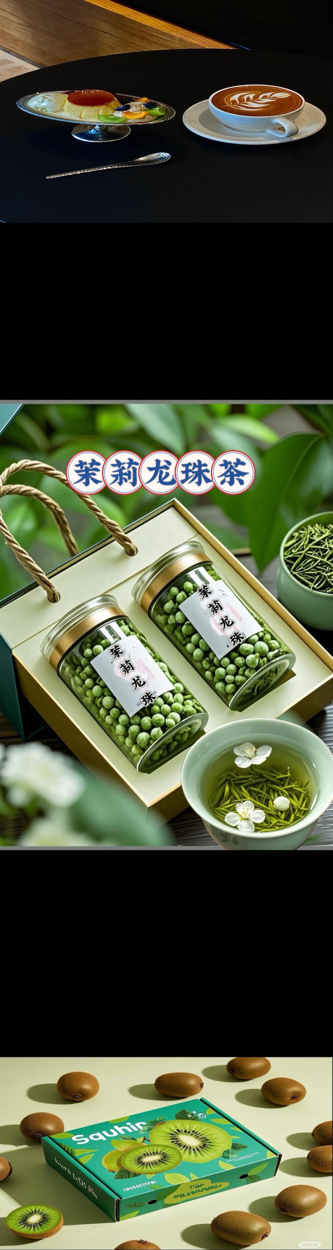 这个茉莉龙珠茶宛如一颗璀璨而独特的星辰，它将清新的茉莉与鲜嫩的茶芽精妙...