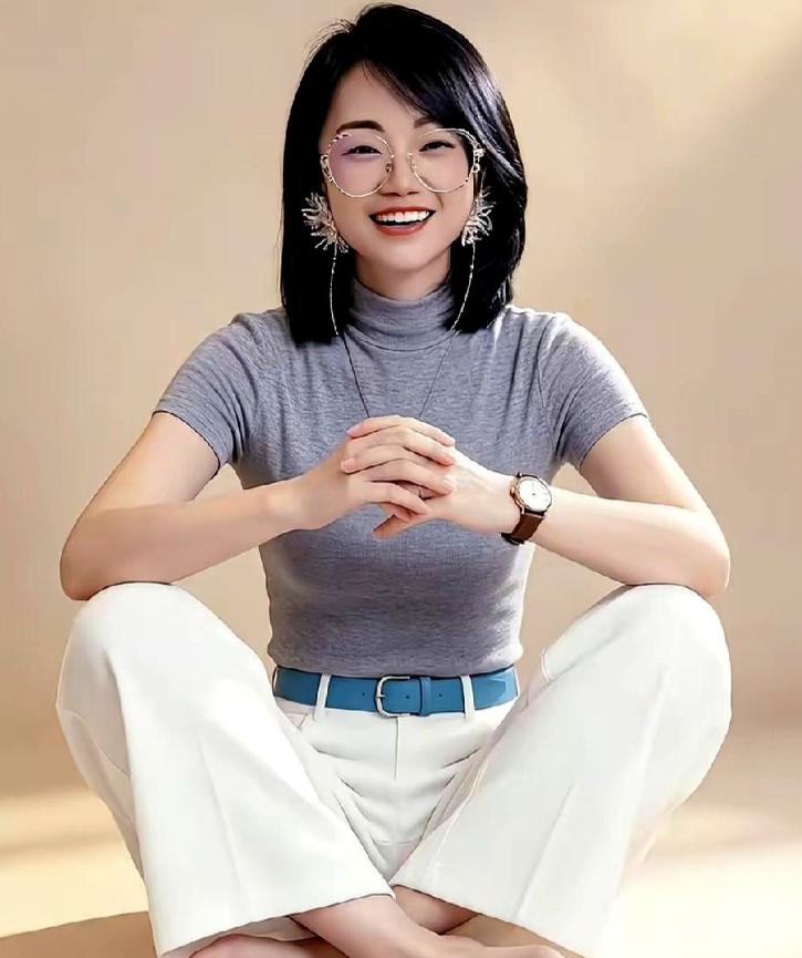 堂堂高校音乐系主任，拿过全国大奖的副教授，现在天天在线上教普通老百姓学唱歌，她就