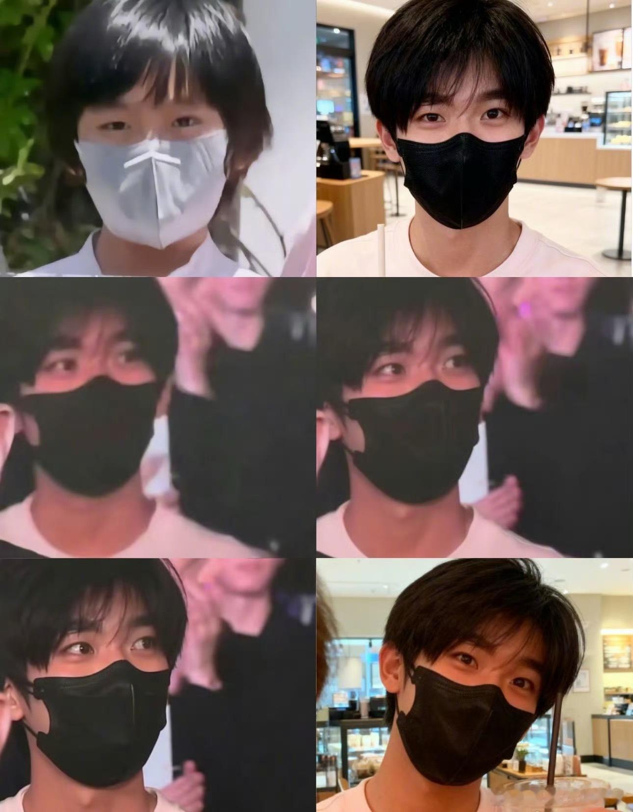 看眼睛就知道是个美人胚子 ​​​