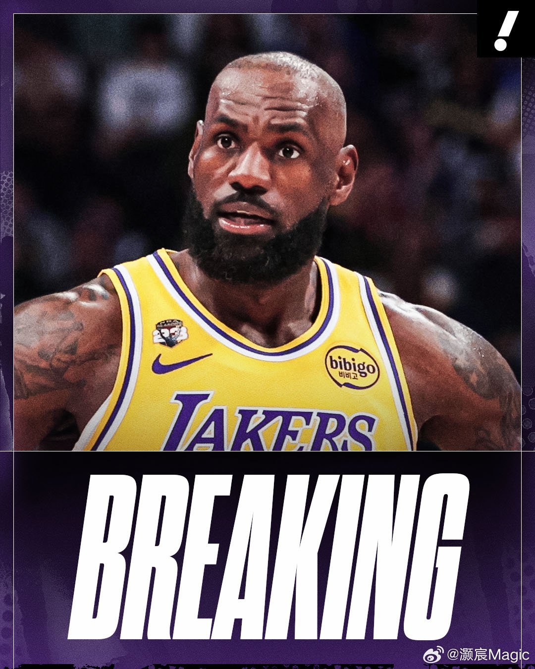 湖人背靠背对阵步行者伤病报告：艾顿（左膝酸痛）、詹姆斯（左肘挫伤、左脚关节炎）、