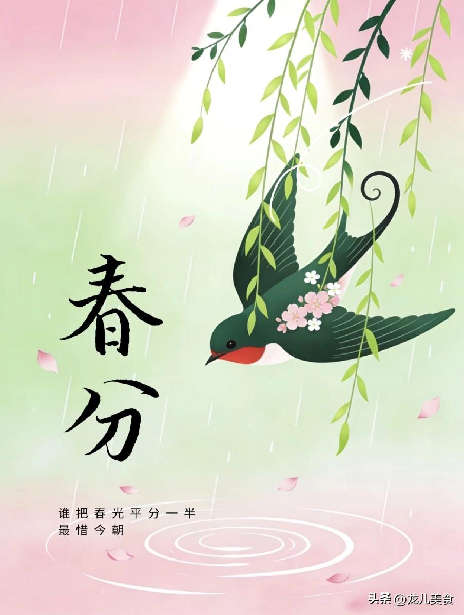 “上午春分雨不愁，下午春分贵如油”，2026春分在几点？春雨多吗？
 
春分是二