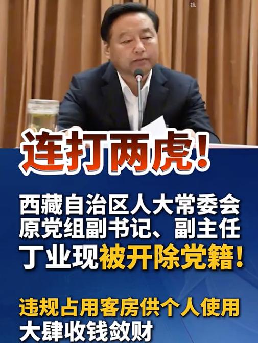 今天晚上，中纪委一口气通报了两只老虎被开除党籍。
一个是中国艺术研究院原院长连辑
