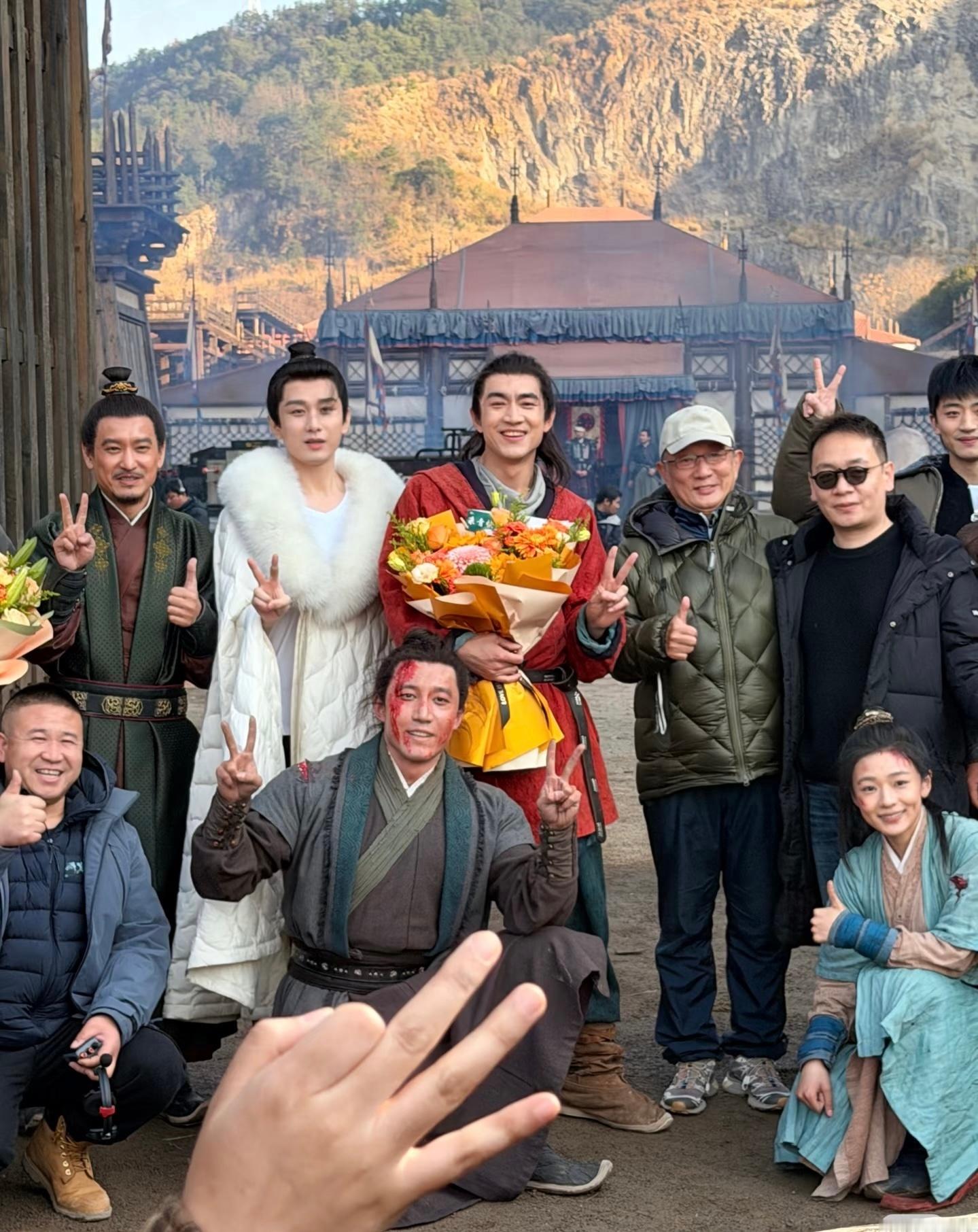 成毅两京十五日合影图！成毅朱瞻基好帅呀 