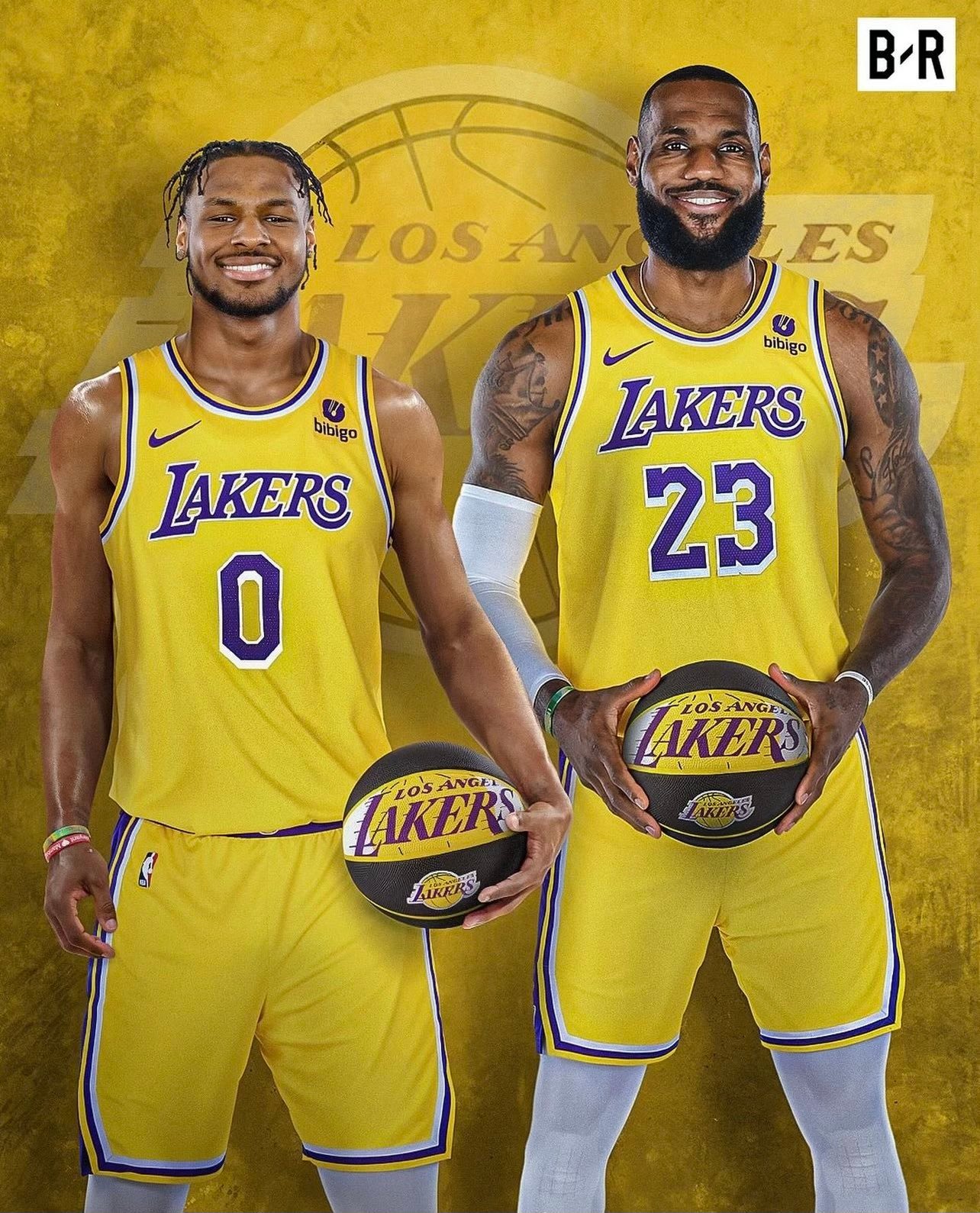 历史性时刻了！詹姆斯和儿子布朗尼要同队同场竞技了！#nba选秀##湖人选中布朗尼