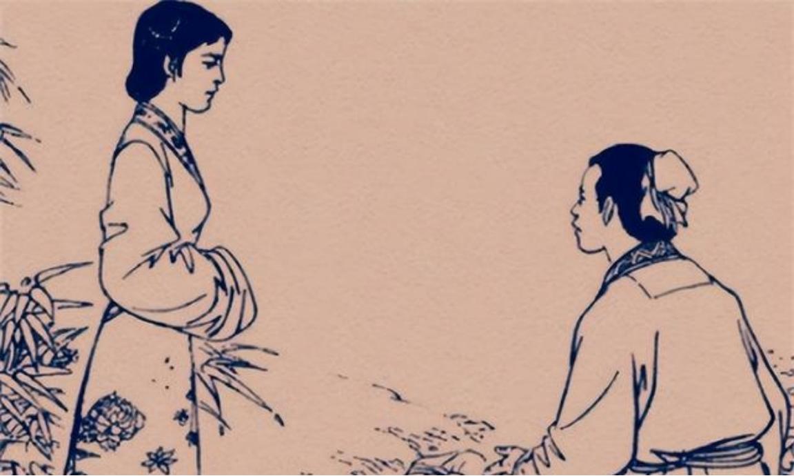 古代有个光棍，喜欢上了邻居寡妇。有一天，寡妇牵一头公驴回来拉磨，光棍就把自家的母