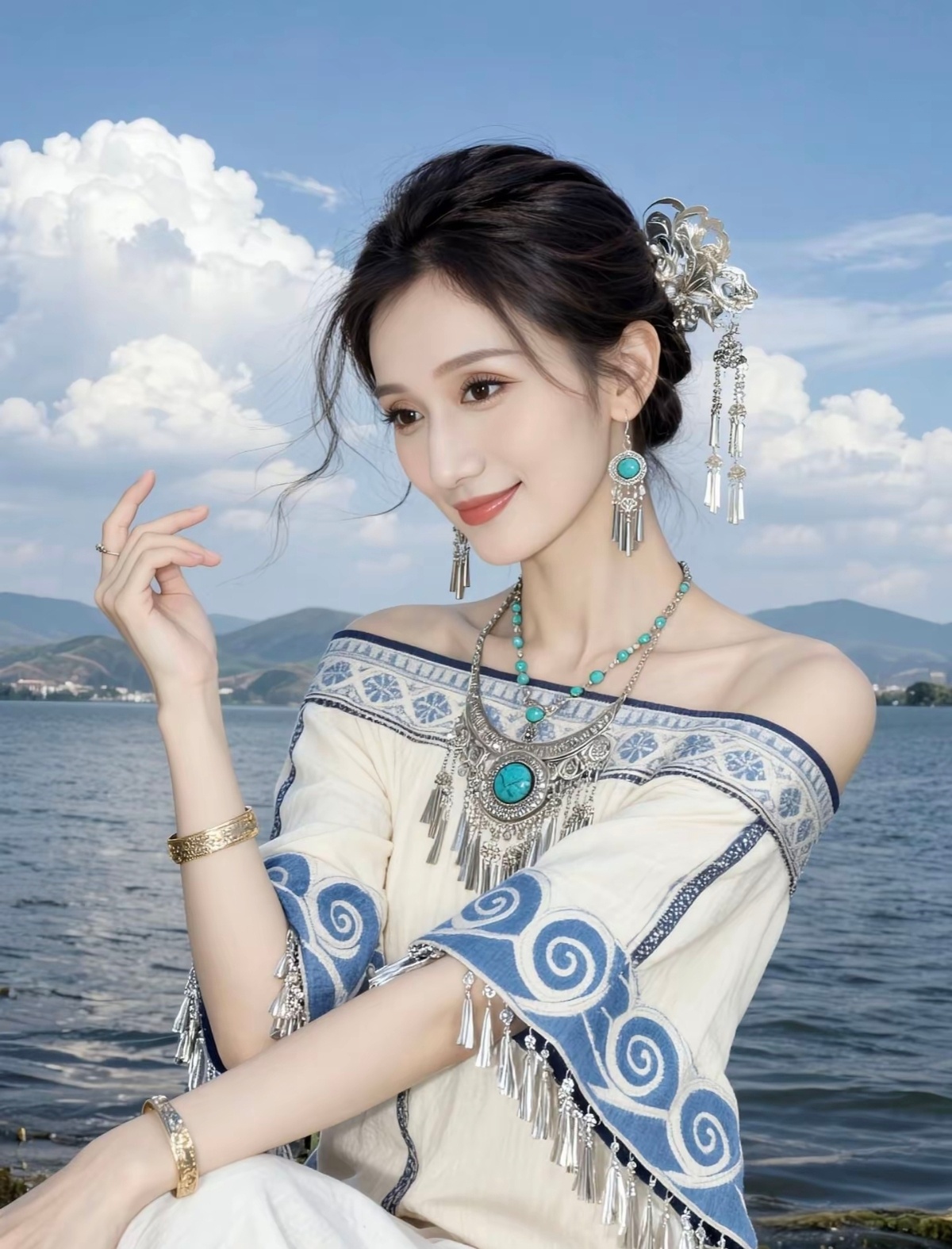 苏格兰威士忌配崂山白花蛇草水真棒啊 