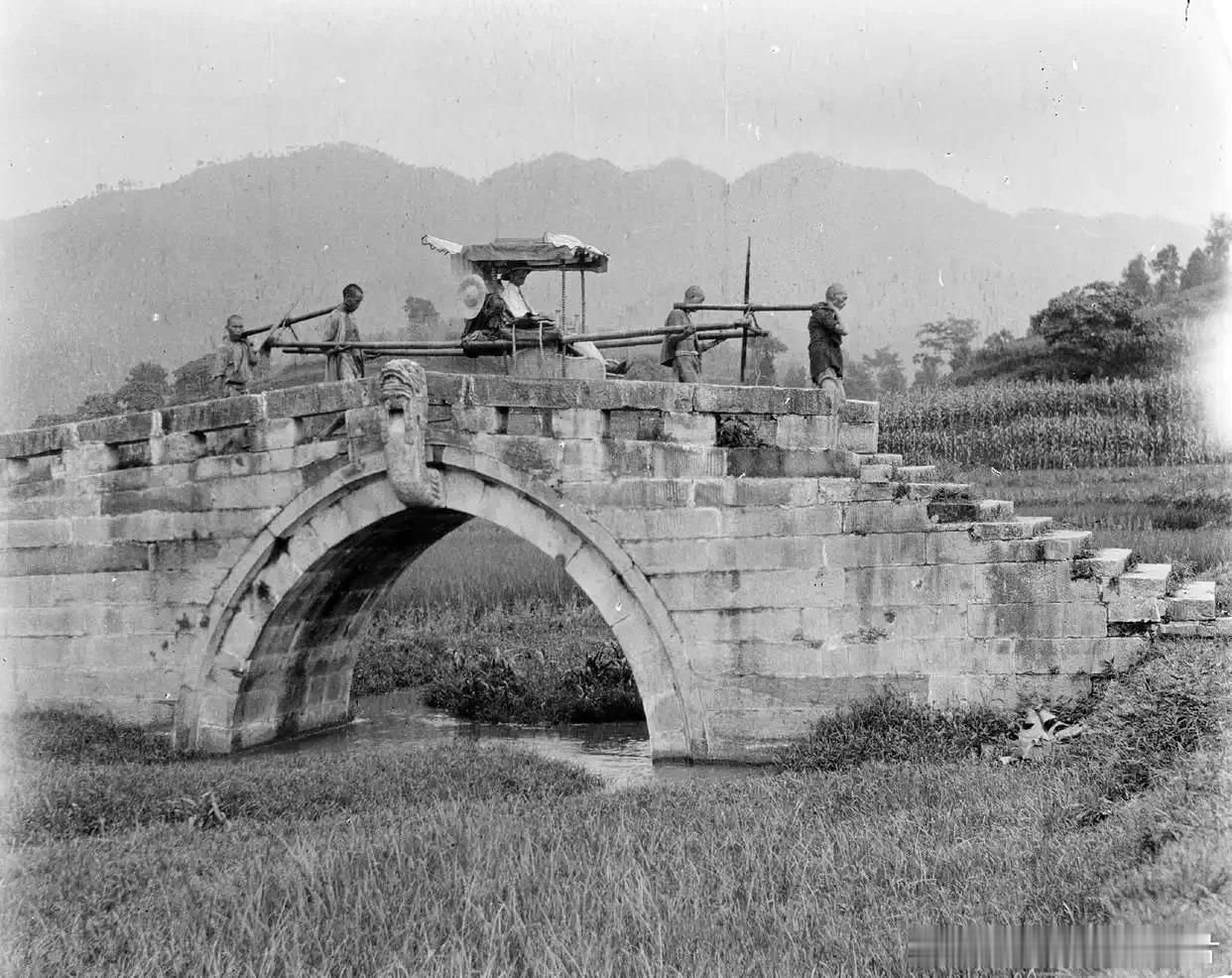 1917年的重庆铜梁县，摄影：甘博 